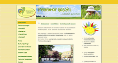 Desktop Screenshot of ferienhof-gabriel.de